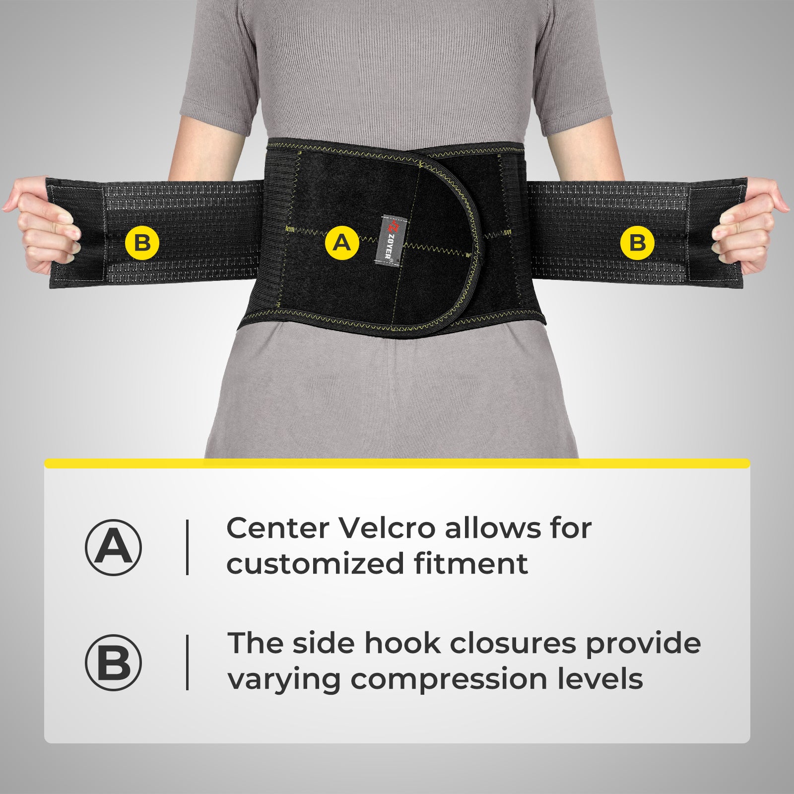 ZOYER Prevention Back Brace