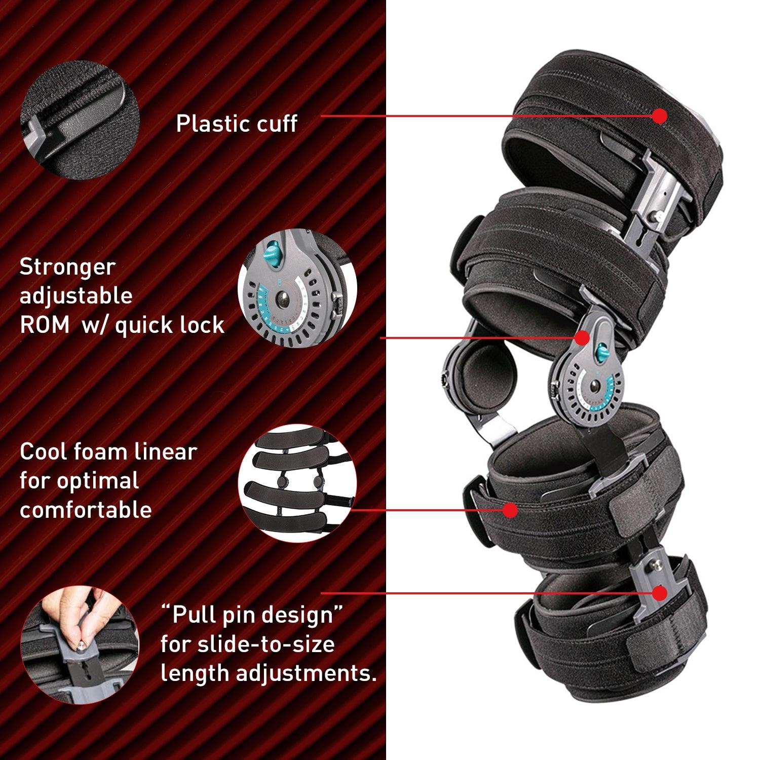 Zoyer Recovery+ Zero Gravity Knee Brace w/ Cooling Foam - ZoyerUSA