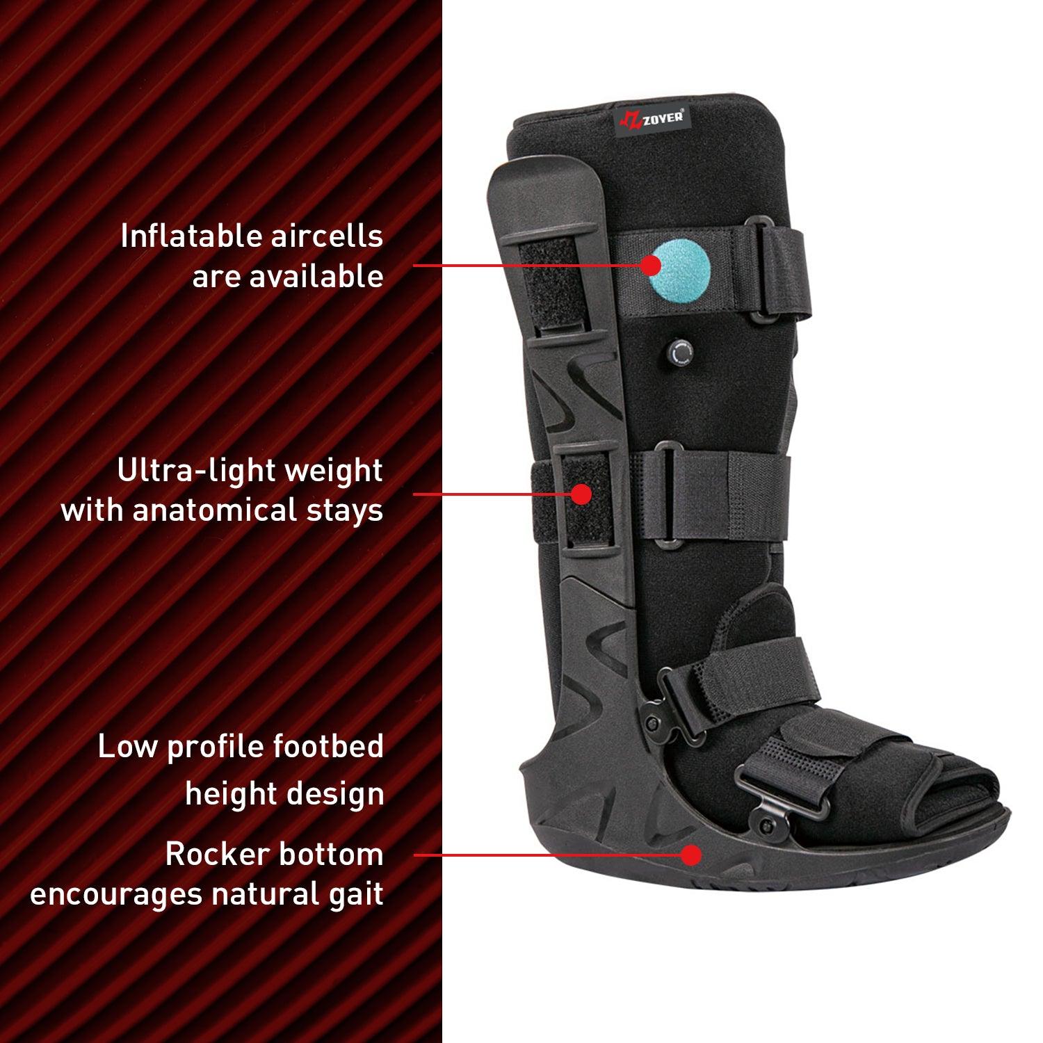 Zoyer Recovery+ 17" Zero Gravity Boot w/ Pump - ZoyerUSA