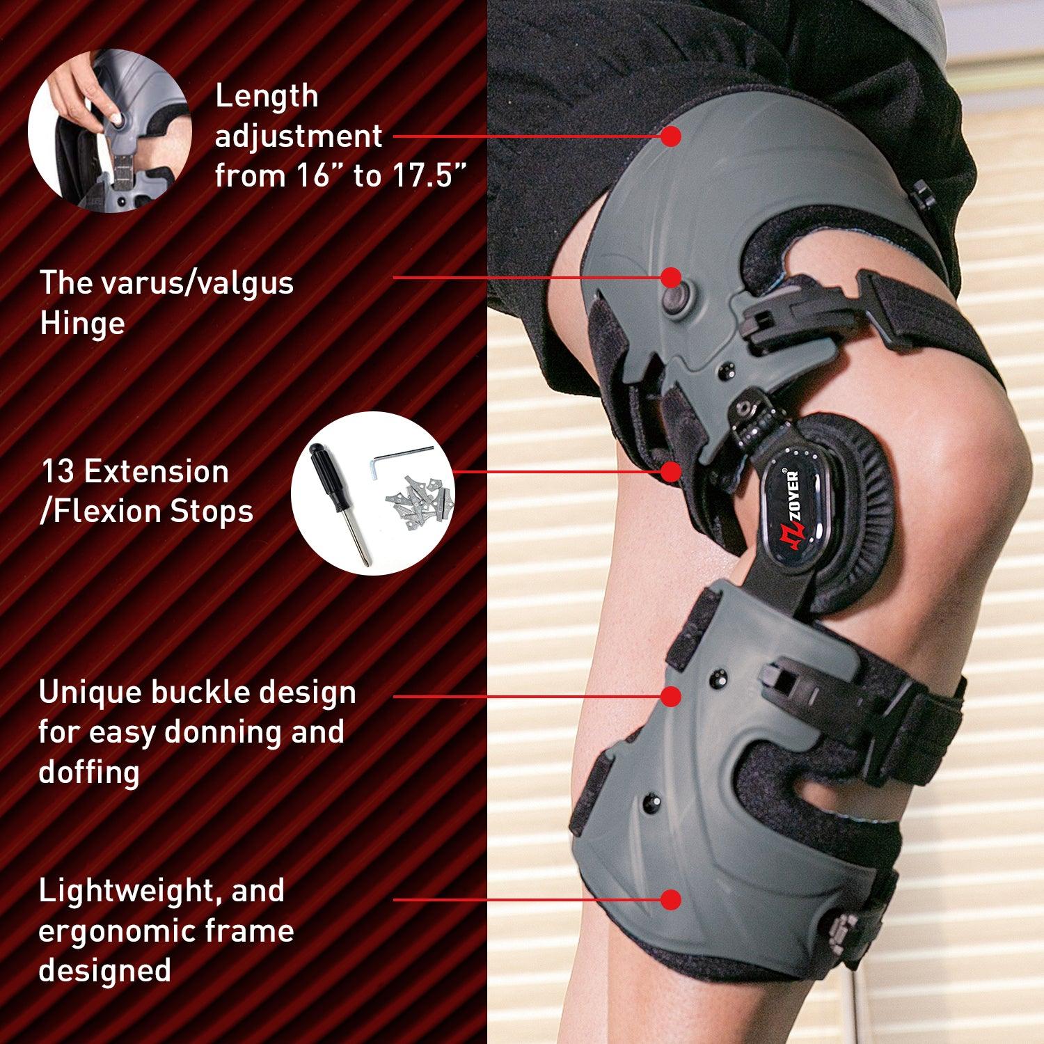 Zoyer Recovery+ Telescopic Pro Knee Brace - ZoyerUSA