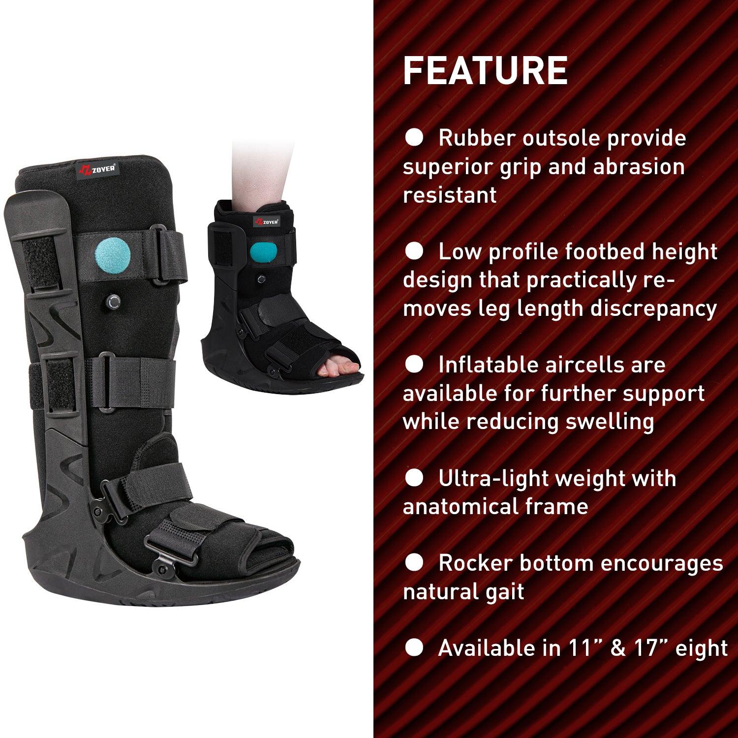Zoyer Recovery+ 17" Zero Gravity Boot w/ Pump - ZoyerUSA